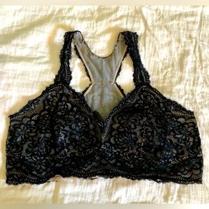 TORRID Lacy Bralette; Black